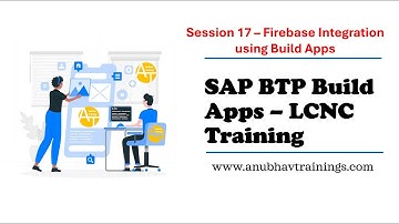 S01E17 Firebase integration with Build Apps | How to Connect Firebase with SAP Build Apps