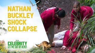 Nathan Buckley's Shock Collapse | I'm A Celebrity... Get Me Out Of Here! Australia | Channel 10