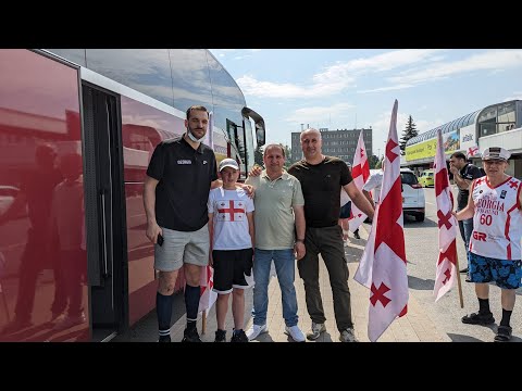 საქართველოს კალათბურთელთა ეროვნული ნაკრები რიგაში უკრაინასთან სათამაშოდ ჩავიდა