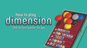 How to Play Dimension: The Brain Game To Go