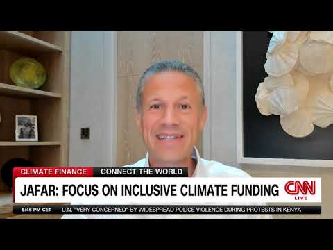 CNN interviews Badr Jafar on climate tech