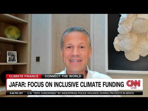 CNN interviews Badr Jafar on climate tech