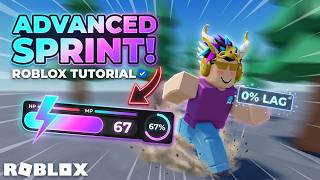 How to Make an ADVANCED Sprint System in Roblox Studio (Smooth UI!)