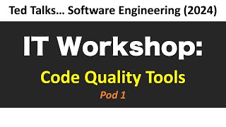Code Quality Workshop (2024) - CSCI 4210