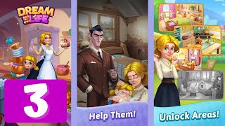 Dream Life - Match 3 Games - Area 3 - Gameplay screenshot 4