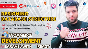 Designing Databese Structure  Lecture #4 Urdu | Hindi Asad Mukhtar #ecommercedevelopment