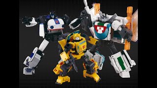 Hasbro Transformers Dramatic Capture Series Cybertron Chase Three Pack of Figures Pre-Orders