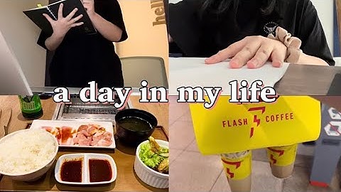 NUS Student: A Day in My Life Vlog | E-revision Lecture, Last Min Note-Taking for Finals