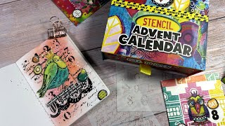 Advent Calendar unboxing and mini art journal by Vicky Papaioannou 7,442 views 6 months ago 9 minutes, 23 seconds