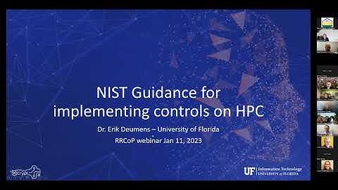 2023 01 NIST Guidance HPC