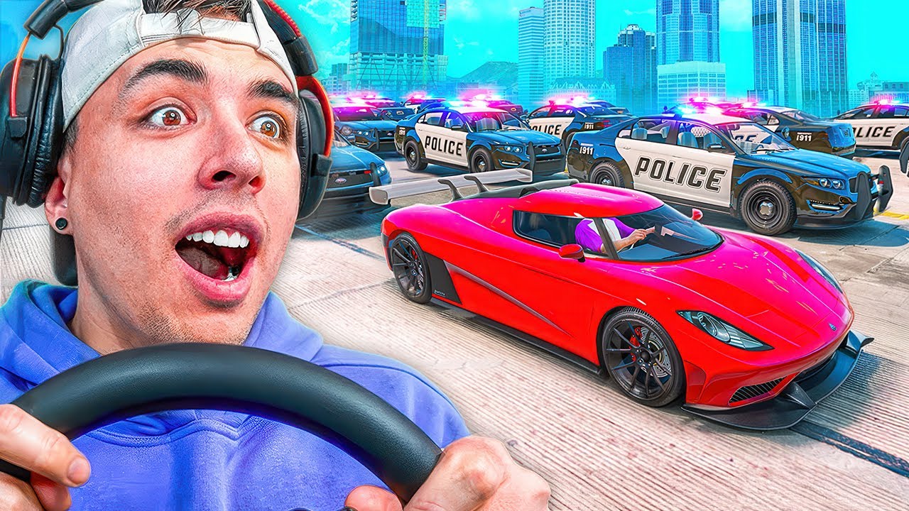 JUCAM GTA 5 cu VOLANUL fara a INCALCA REGULI!