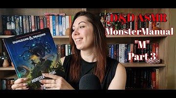 Dungeons & Dragons D&D Monster Manual 2024 Whispered ASMR Part 20