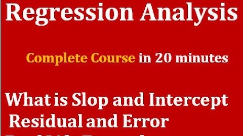 Regression Analysis (Download Slides)