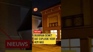 Buurt schrikt wakker van explosie | #112nieuws