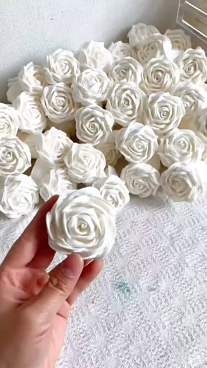 Cara Membuat Bunga Mawar Dari Tisu