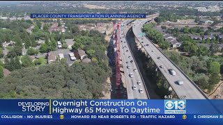 Caltrans Moves Highway 65 Nighttime Repair Work To Daytime After Noise Complaints