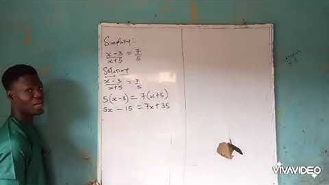 SIMPLE EQUATION INVOLVING FRACTION 🔥 (JSS3)