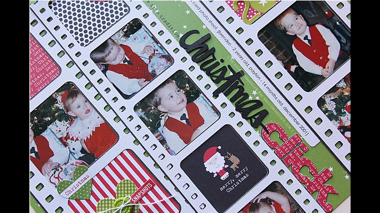 Bella Blvd Christmas Cheer paper /& sticker collection kit 12x12