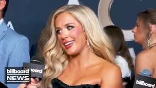 Megan Moroney On Inspiration Behind 'Cloud 9,' Shows Off Rings Based On Her Albums | CMA Awards 2025