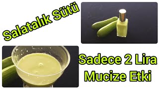 GÖZ ÇEVRESİ KIRIŞIK İÇİN GÖZ MAKYAJI TEMİZLEME SALATALIK SÜTÜ 2 TON CİLT BEYAZLATMA RENK AÇMA BAKIM