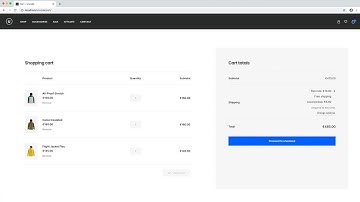 Uncode - Cart and Checkout