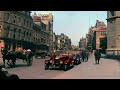 Oxford england 1920s in color 60fps remastered wsound design added