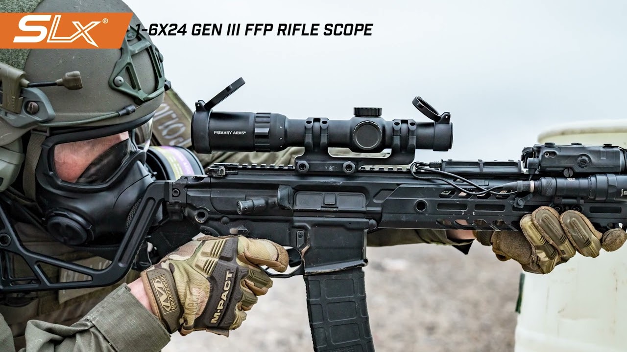 SLx® 1-6x24 Gen III FFP Rifle Scope