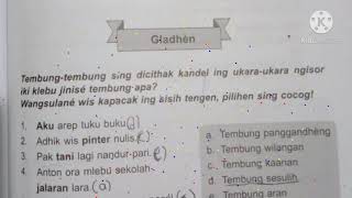 Jinise Tembung lan Ukara