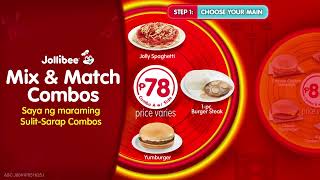 Jollibee Mix & Match: Saya ng maraming Sulit-Sarap Combos!