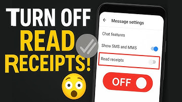 How to Turn Off Read Receipts on Android Stop People from Knowing You Read Their Messages