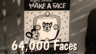 Mighty Mouse Make A Face Game Promo