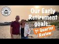 Quarter 1 reflection reviewing our 2024 early retirement goals