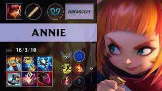 (PCF FireAscept) Annie Mid vs Xerath - EUW Challenger Patch 26.15