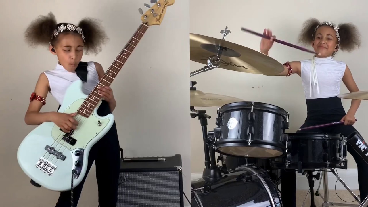 Coldplay hail drumming prodigy Nandi Bushell's brilliant cover