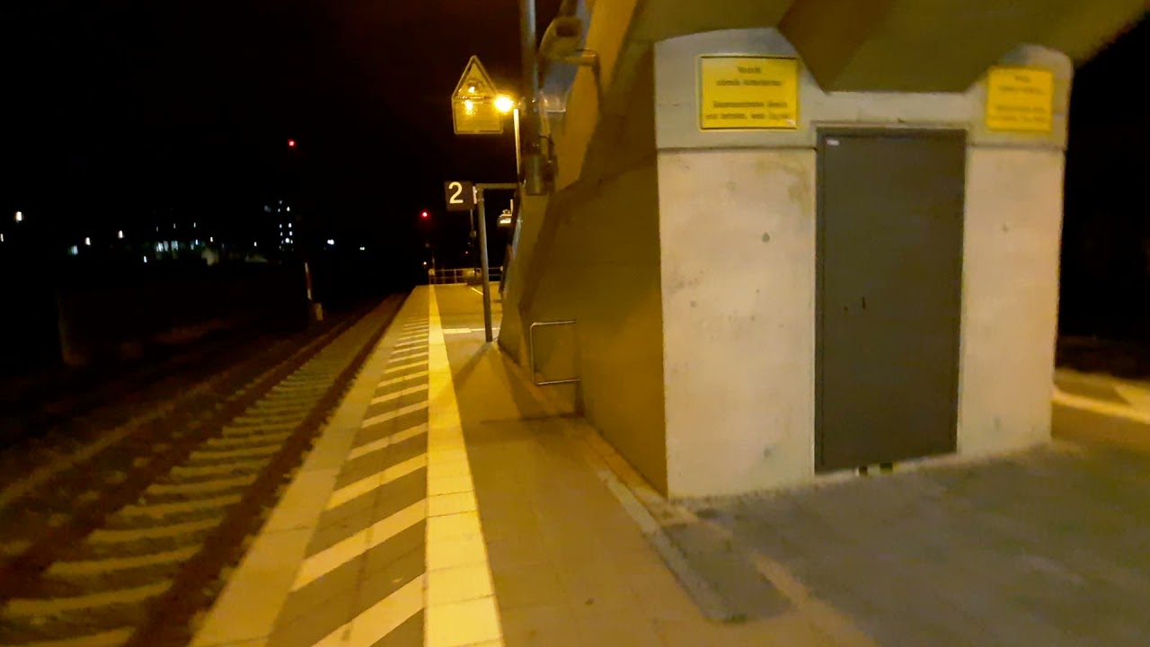 Besichtigung des Bahnhof,  Erlangen Paul Gossen Straße  und Rollende Züge.