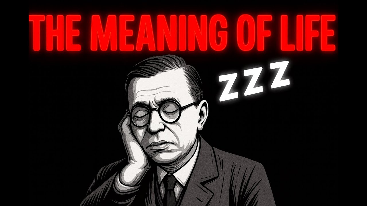 Fall Asleep To The Meaning Of Life (Jean-Paul Sartre) | Existential Philosophy Sleep Story
