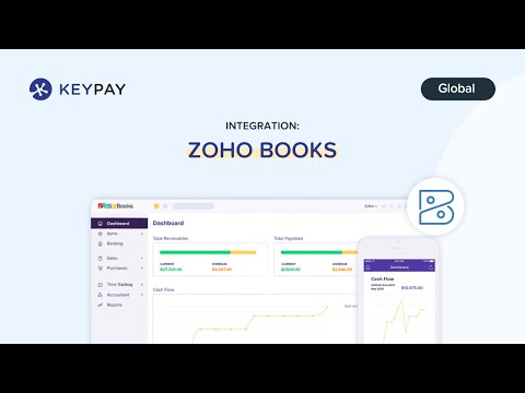 Integrate KeyPay with Zoho Books