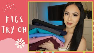 FIGS TRY ON | IS IT WORTH IT? Are Figs Worth The Price Massive Figs Scrubs Haul Review 2022