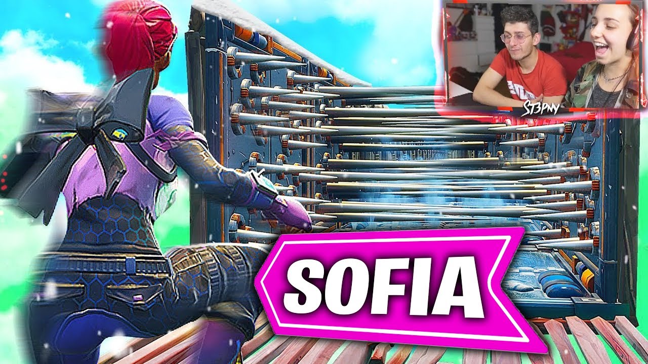 LA MIA RAGAZZA PROVA LE MAPPE PARKOUR SU FORTNITE !! - YouTube