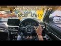 Busy Indian Highway Drive 🛣 | Smooth POV Experience 🚘