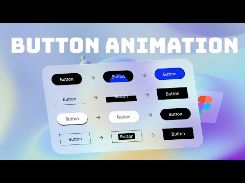5 Awesome Hover Button Effects in Figma | Figma Tutorial for Beginners | Button Animation