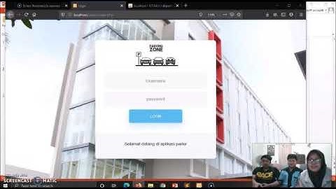 UAS Pemrograman Web Enterprise Berbasis Web Aplikasi Parkir