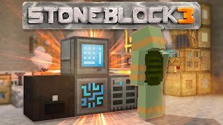 Сховище ресурсів та АВТОМАТИЗАЦІЯ | StoneBlock 3 #03 | Майнкрафт Виживання з Модами
