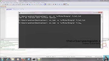 Perl In Place Edits to Text Files from the Windows Command Line