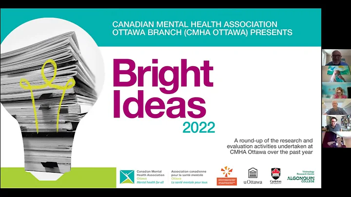 Bright Ideas 2022: A round-up of research and evaluation activities at CMHA Ottawa