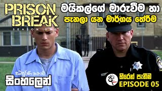 Details Prison Break Season 1 Episode 5 මයිකල්ගේ මාරුව හා පැනලා යන මාර්ගය Sinhala Dubbed | Sinhala Review Update