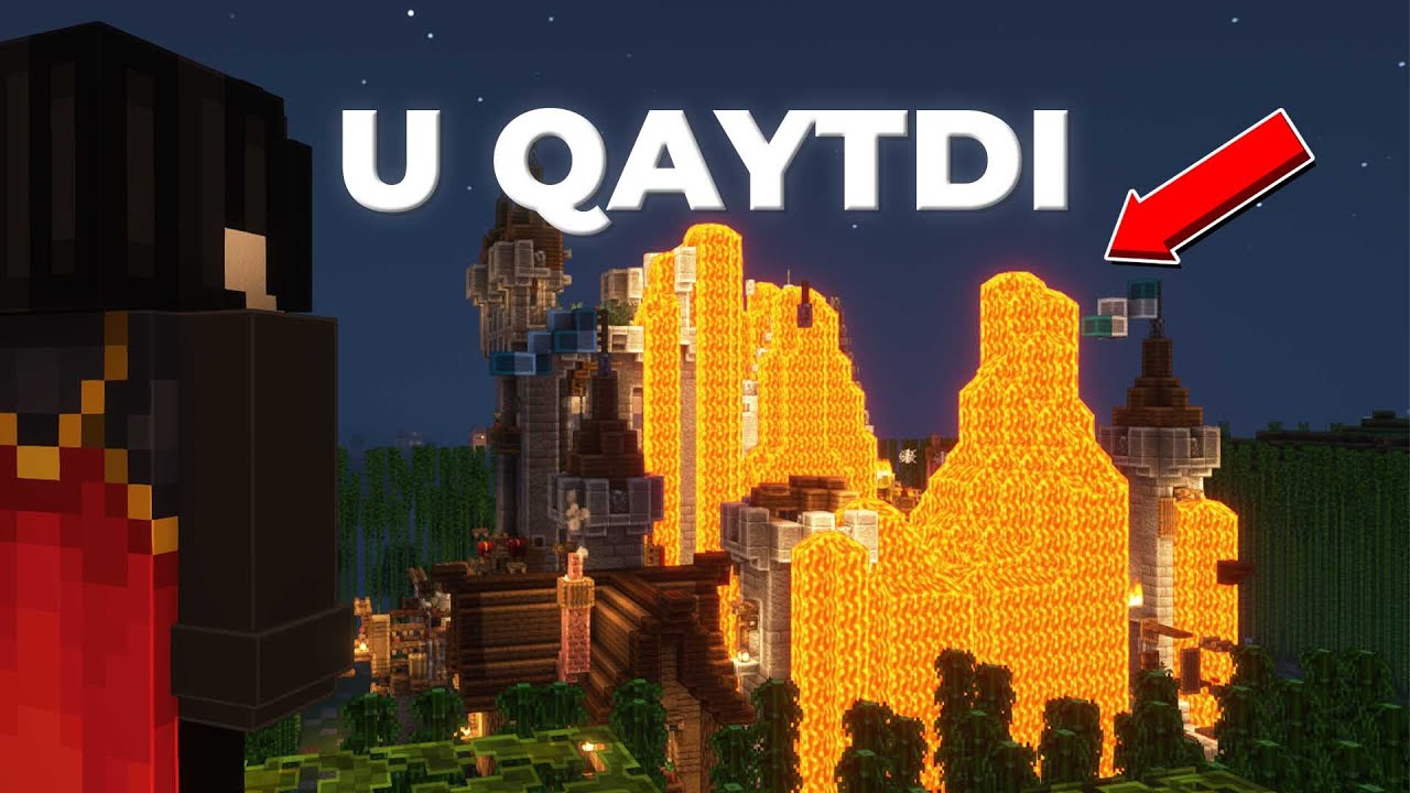 😨U qaytdi va meni yengdi...  ||minecraft||