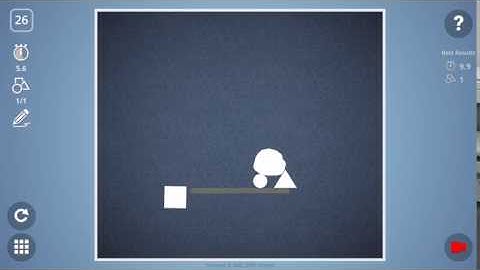 Check out how I solved level 26 in Brain It On! #BrainItOn