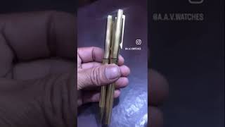 Vintage Germany Senator pens gold plated