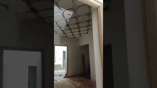 pop ceiling design hall room Hashim interior designer #interiormaster #interiordesign #falseceiling